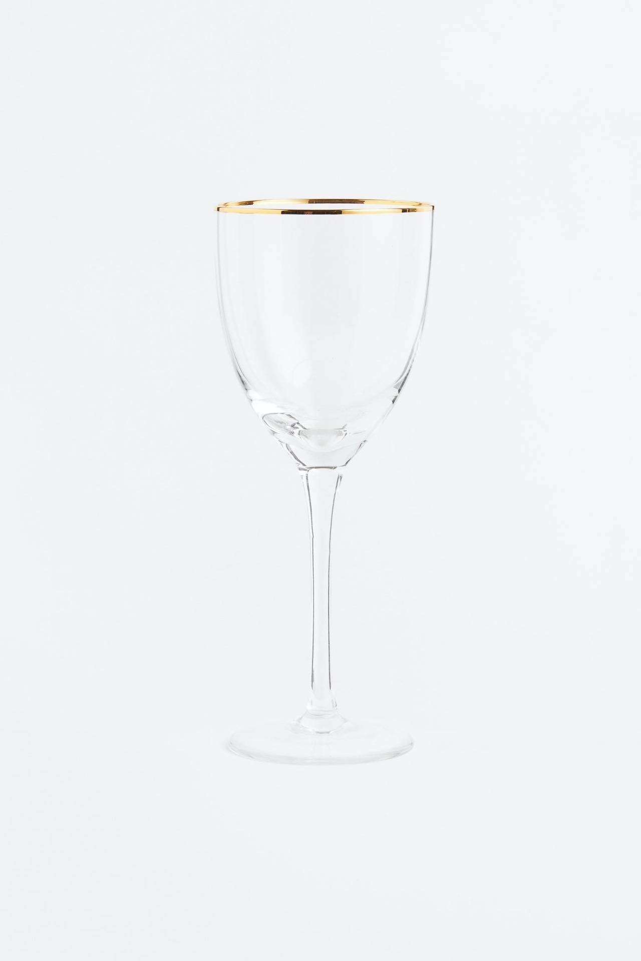 Gold Rimmed Wine Glass :: Classy Elegant Events